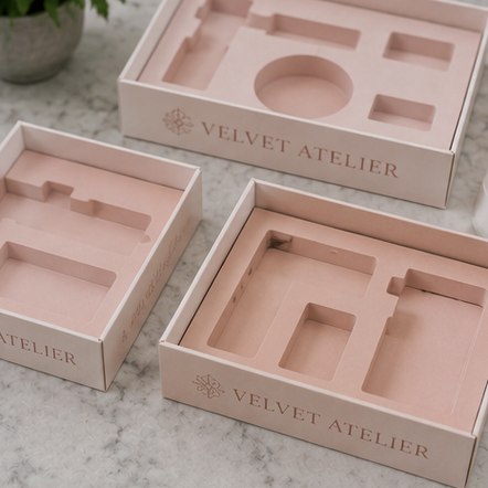 Custom box inserts for small business packaging