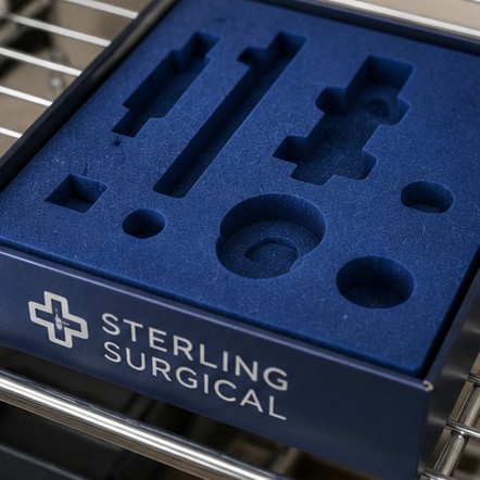 Branded foam packaging inserts