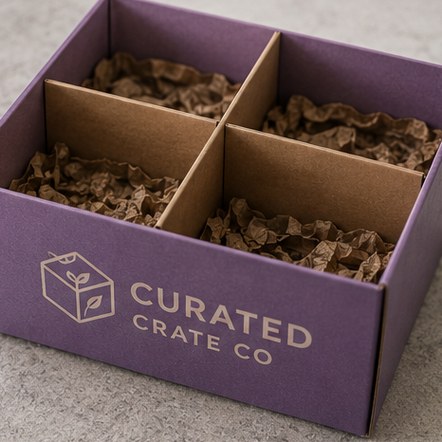 Custom box inserts for subscription boxes